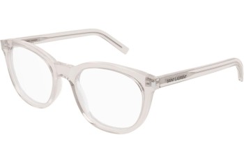 Brillen Saint Laurent SL471 004 Ronde Transparant