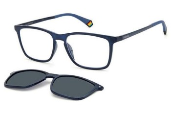 Brillen Polaroid PLD6139/CS GEG/C3 Polarized Rechthoekige Blauw