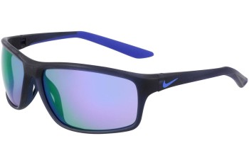 Zonnebril Nike Adrenaline 22 DV2155 451 Rechthoekige Blauw