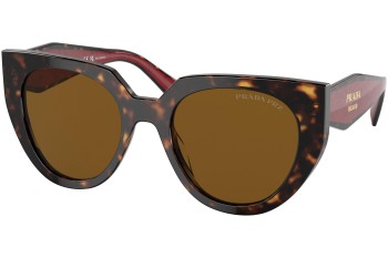 Zonnebril Prada PR14WS 2AU5Y1 Polarized Cat Eye Havana