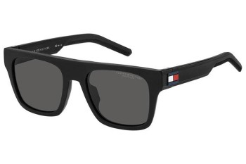 Zonnebril Tommy Hilfiger TH1976/S 003/M9 Polarized Vierkant Zwart