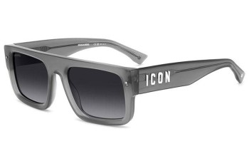 Zonnebril Dsquared2 ICON0008/S KB7/9O Vierkant Grijs