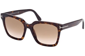 Zonnebril Tom Ford Selby FT0952 52F Vierkant Havana