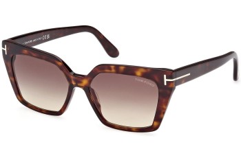 Zonnebril Tom Ford FT1030 52F Cat Eye Havana