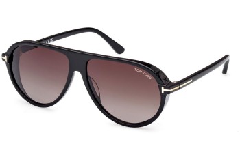 Zonnebril Tom Ford FT1023 01B Pilot Zwart