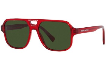 Zonnebril Dolce & Gabbana DX4003 340971 Pilot Rood