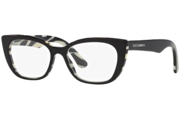 Brillen Dolce & Gabbana DX3357 3372 Cat Eye Zwart