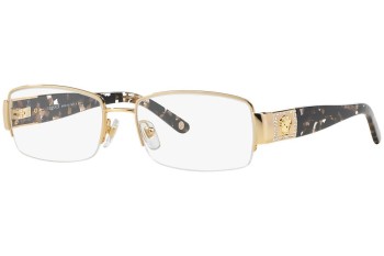 Brillen Versace VE1175B 1002 Rechthoekige Goud