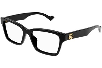 Brillen Gucci GG1476OK 001 Vierkant Zwart