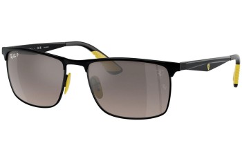 Zonnebril Ray-Ban RB3726M F0885J Polarized Rechthoekige Zwart