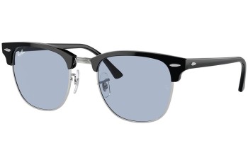 Zonnebril Ray-Ban Clubmaster RB3016 135464 Browline Zwart