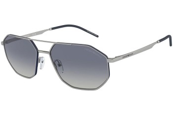 Zonnebril Emporio Armani EA2147 30454L Special Zilver