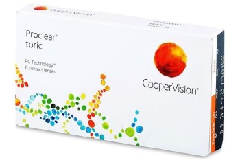 Contactlenzen Maandelijks Proclear Toric (6 lenzen)