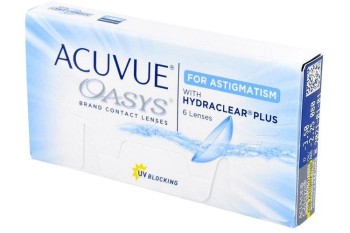 Tweewekelijks Acuvue Oasys voor Astigmatisme (6 lenzen)