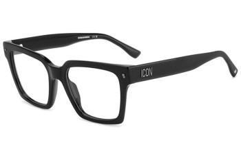 Brillen Dsquared2 ICON0019 807 Rechthoekige Zwart