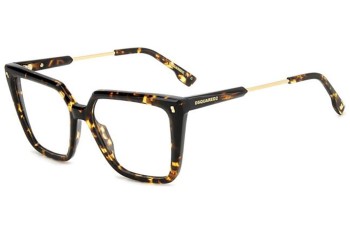 Brillen Dsquared2 D20136 086 Rechthoekige Havana