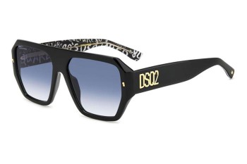 Zonnebril Dsquared2 D20128/S TAY/08 Flat Top Zwart