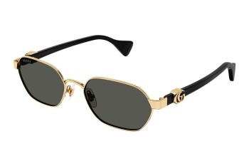 Zonnebril Gucci GG1593S 001 Ovaal Goud