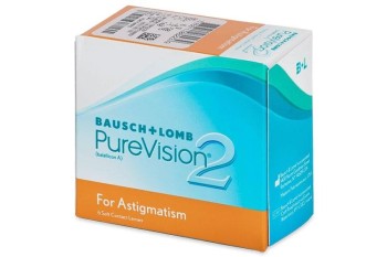 Maandelijks PureVision2 for Astigmatism (6 lenzen)