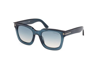 Zonnebril Tom Ford FT1115 92P Vierkant Blauw