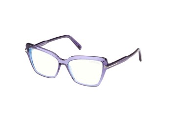 Brillen Tom Ford FT5948-B 081 Cat Eye Paars