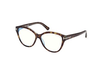 Brillen Tom Ford FT5954-B 055 Cat Eye Havana