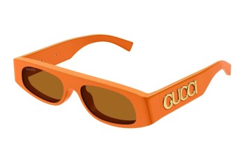 Zonnebril Gucci GG1771S 007 Rechthoekige Oranje