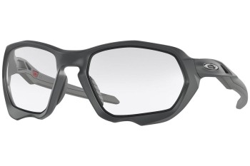 Zonnebril Oakley Plazma OO9019 901905 Rechthoekige Grijs