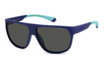 Zonnebril Polaroid PLD7053/S FLL/M9 Polarized Flat Top Blauw