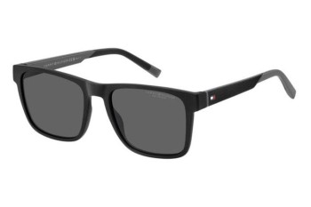 Zonnebril Tommy Hilfiger TH2144/S 08A/M9 Polarized Rechthoekige Zwart