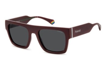 Zonnebril Polaroid PLD6224/S/X LHF/M9 Polarized Flat Top Rood