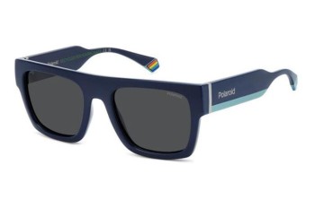 Zonnebril Polaroid PLD6224/S/X PJP/M9 Polarized Flat Top Blauw