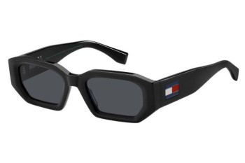 Zonnebril Tommy Hilfiger TJ0099/S 807/IR Vierkant Zwart