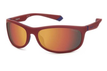 Zonnebril Polaroid PLD2154/S 0Z3/OZ Polarized Ovaal Rood