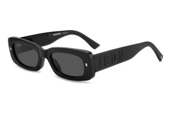 Zonnebril Dsquared2 ICON0020/S 807/IR Rechthoekige Zwart