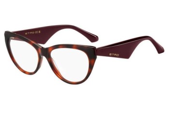 Brillen Etro ETRO0008 086 Cat Eye Havana