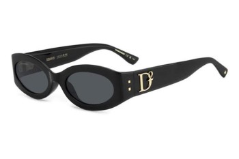 Zonnebril Dsquared2 D20150/G/S 807/IR Ovaal Zwart