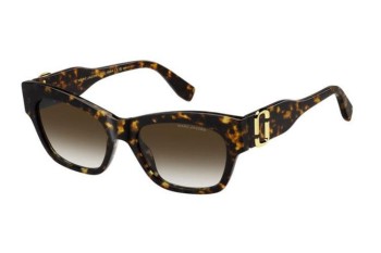 Zonnebril Marc Jacobs MARC762/S 086/HA Rechthoekige Havana