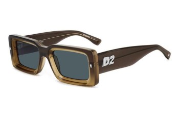 Zonnebril Dsquared2 D20142/S 9EN/KU Rechthoekige Bruin