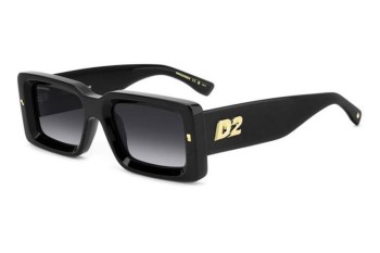 Zonnebril Dsquared2 D20142/S 807/9O Rechthoekige Zwart