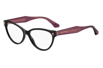 Brillen Etro ETRO0014 HK8 Cat Eye Zwart