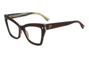 Brillen Dsquared2 D20152 K4G Cat Eye Rood