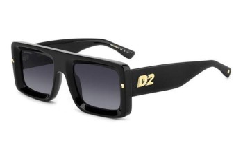 Zonnebril Dsquared2 D20141/S 807/9O Vierkant Zwart