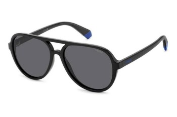 Zonnebril Polaroid Junior PLD8046/S/T 807/M9 Polarized Pilot Zwart