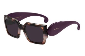 Zonnebril Etro ETRO0056/S 086/UR Rechthoekige Havana