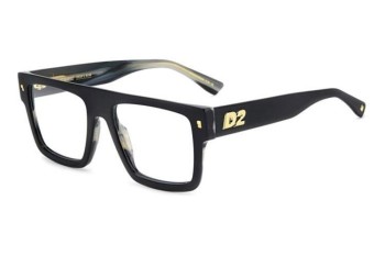 Brillen Dsquared2 D20147 37N Flat Top Zwart