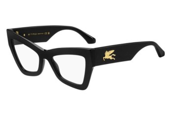 Brillen Etro ETRO0069 807 Cat Eye Zwart