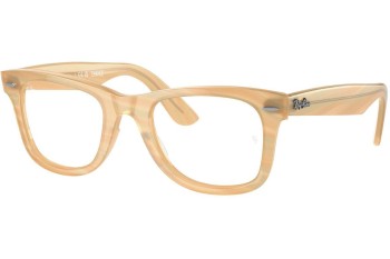 Brillen Ray-Ban Wayfarer Ease Change Collection RX4340V 8383 Vierkant Bruin