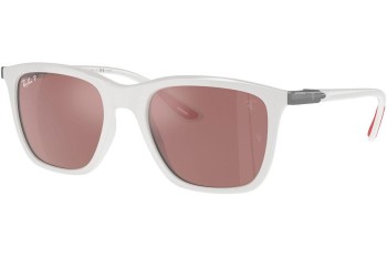 Zonnebril Ray-Ban RB4433M F625H2 Polarized Rechthoekige Wit