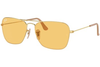 Zonnebril Ray-Ban Caravan RB3136 001/4A Pilot Goud